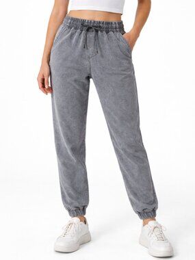 Refuge High Rise Relaxed Jogger Pants Size Medium